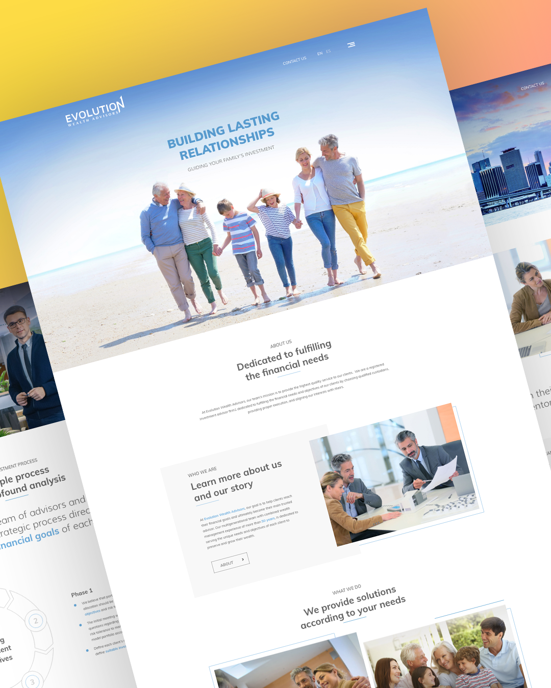 Evolution Wealth Advisors Portal Web - LogosCorp