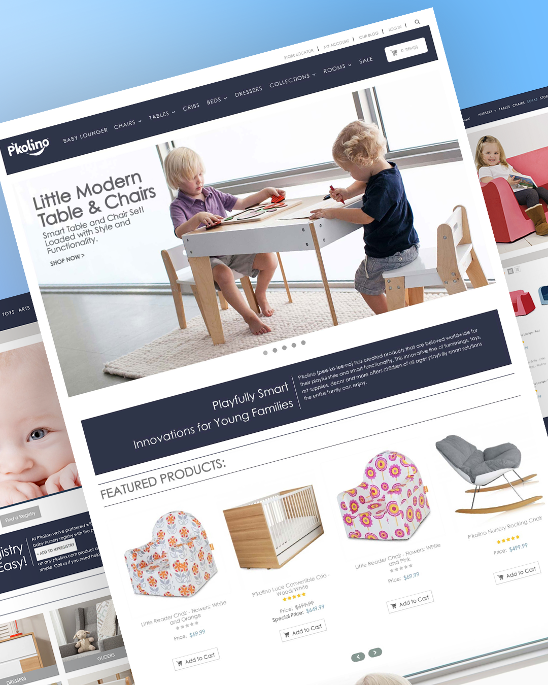 P'kolino eCommerce - LogosCorp