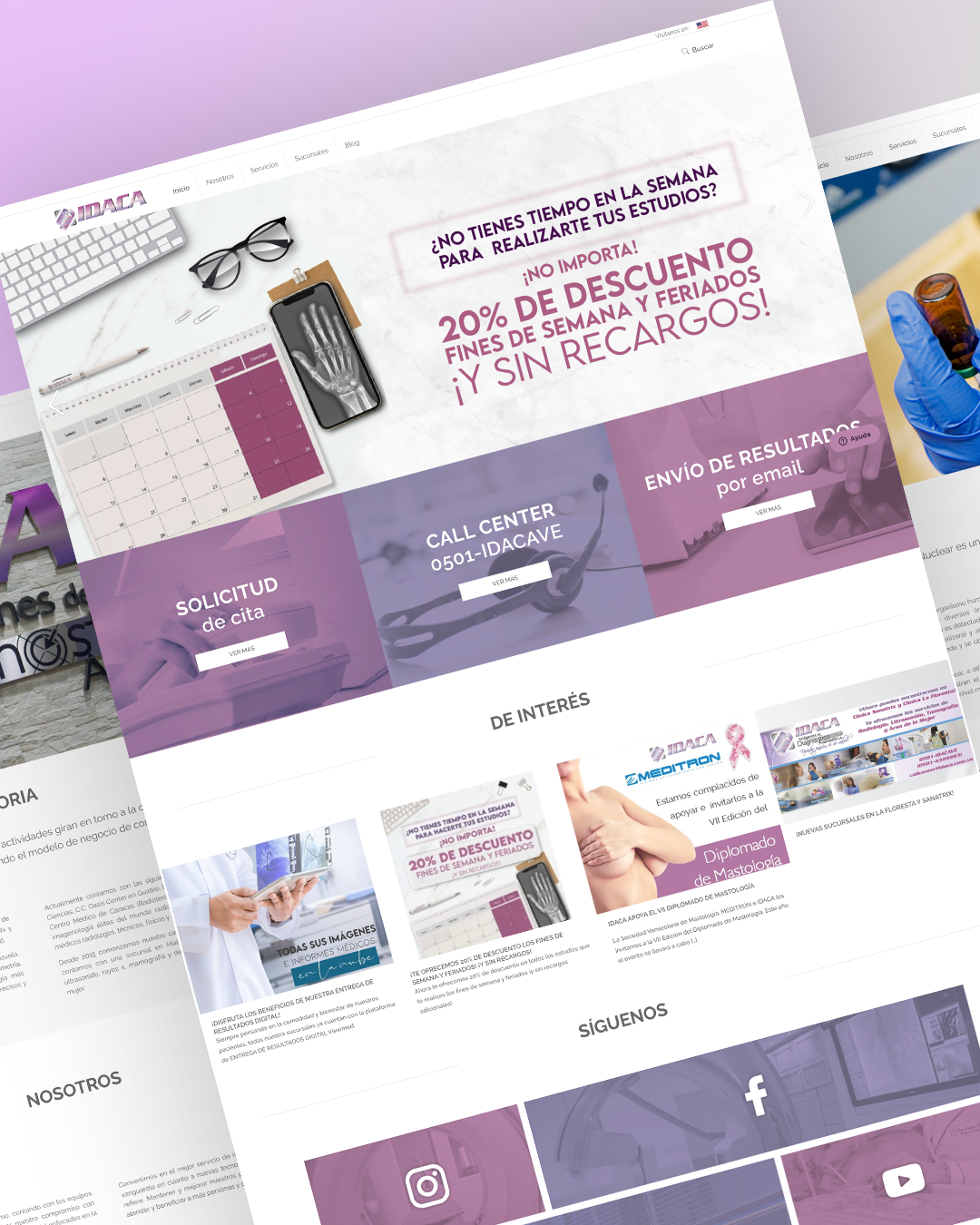 Idaca Venezuela Portal Web - LogosCorp