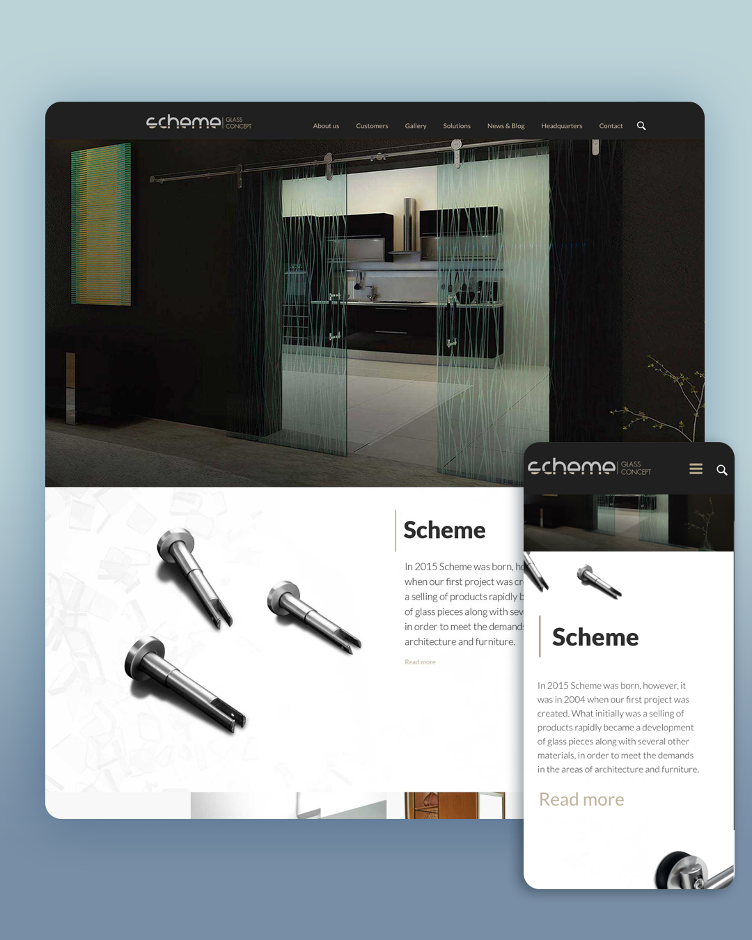 Scheme Glass Portal Web - LogosCorp2022