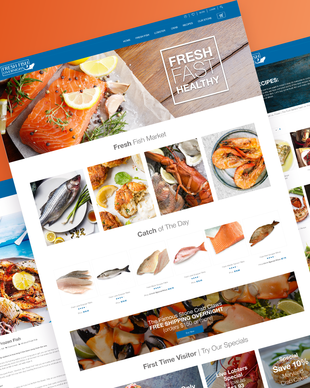 Fresh Fish Overnight eCommerce - LogosCorp2022