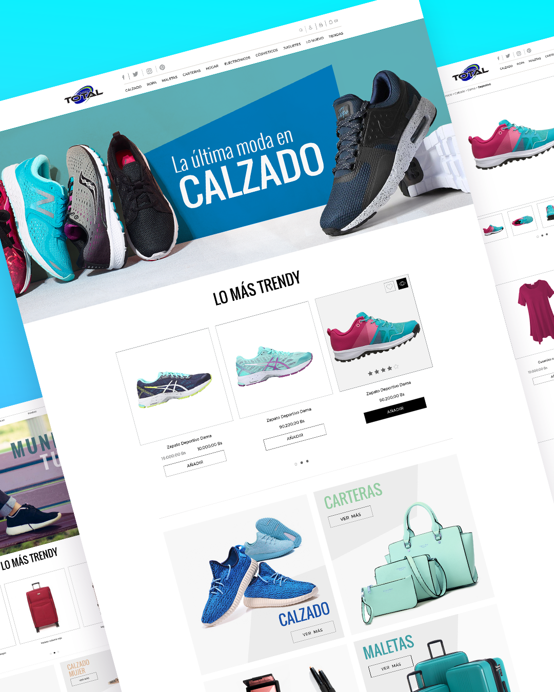 Total Calzado eCommerce LogosCorp