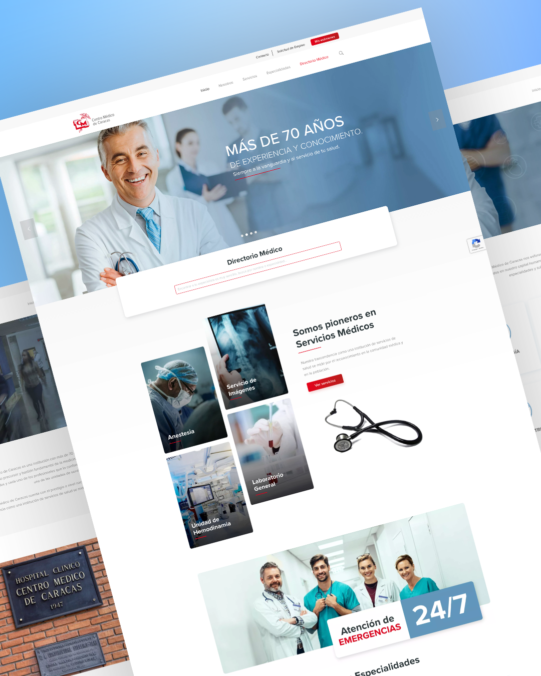 Centro Médico de Caracas Portal Web - LogosCorp