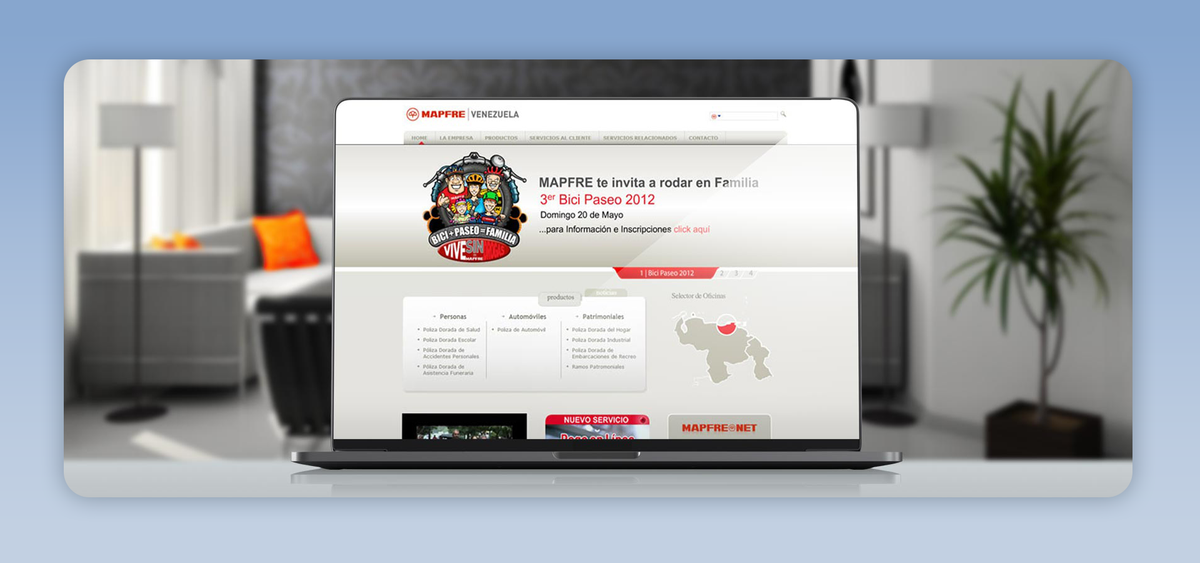 Mapfre Insurance Web Portal | LogosCorp