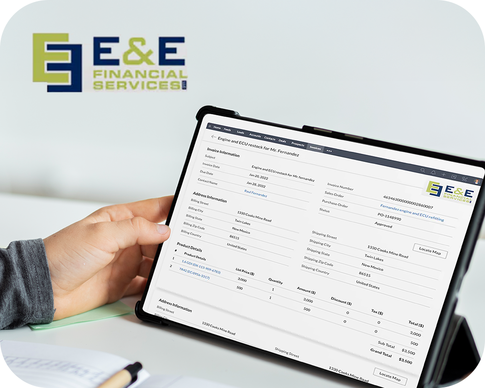 E&E Financial optimizó su proceso de aprobación de préstamos con Zoho CRM, logrando mayor agilidad operativa, automatización inteligente y una experiencia personalizada para el cliente.