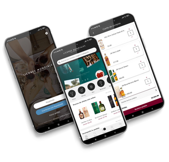 Imagen Desarrollo de App de eCommerce Cliente Licores Mundiales